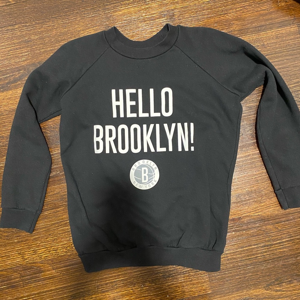 Hello Brooklyn Nets Sweatshirt